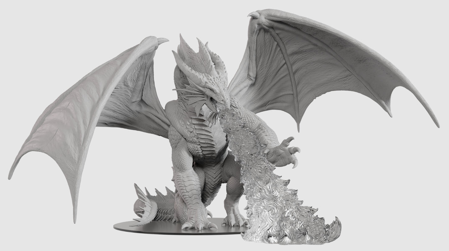 Dungeons & Dragons: Nolzur's Marvelous Unpainted Miniatures - Gargantuan Bahamut
