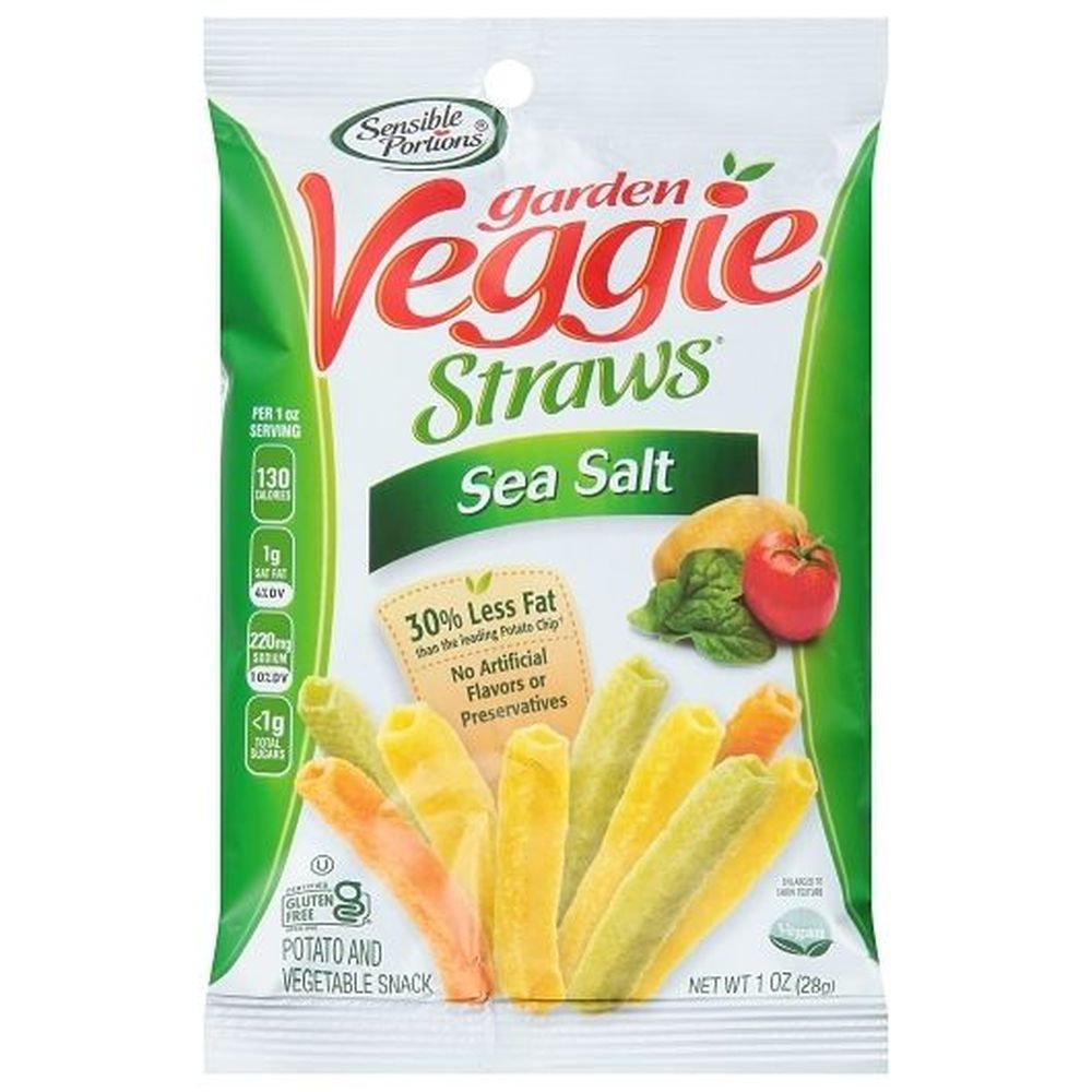 Garden Veggie Straws: Sea Salt 1 oz
