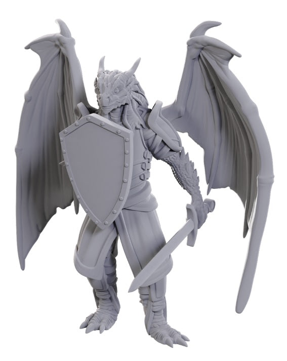 Dungeons & Dragons: Nolzur's Marvelous Unpainted Miniatures - W25 Dragonborn of Bahamut