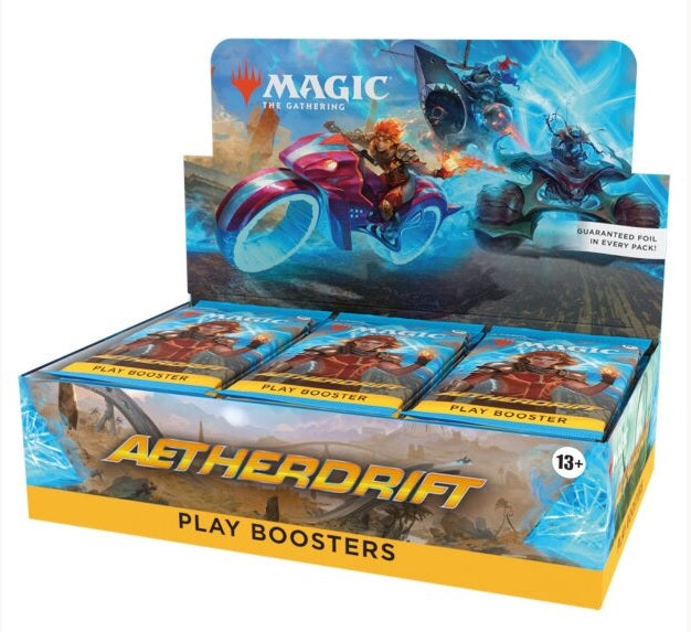 Magic: The Gathering: Aetherdrift: Play Booster Display