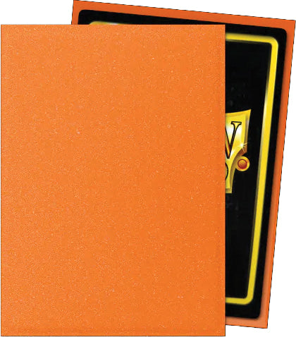 Dragon Shields: (100) Matte - Amber (DISPLAY 10)