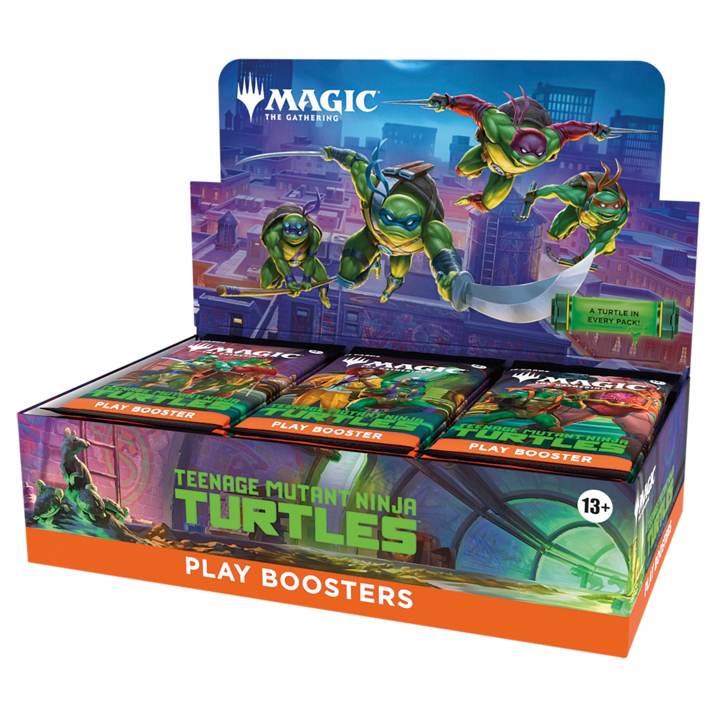 Magic the Gathering CCG: Teenage Mutant Ninja Turtles Play Booster Display