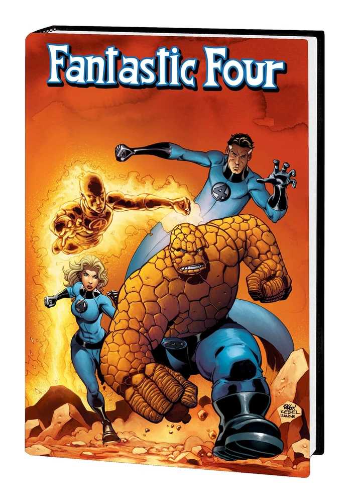 Fantastic Four By Waid Wieringo Omnibus Hardcover New Printing Direct Market Variant