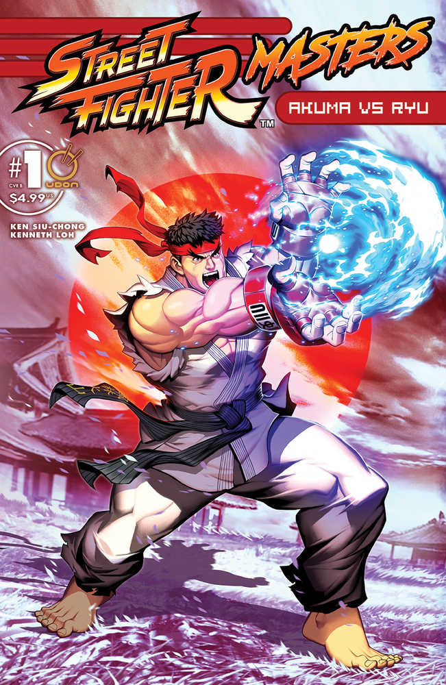 RYU様 Street Fighter Masters: Akuma vs Ryu #1 Cover B Genzoman Ryu