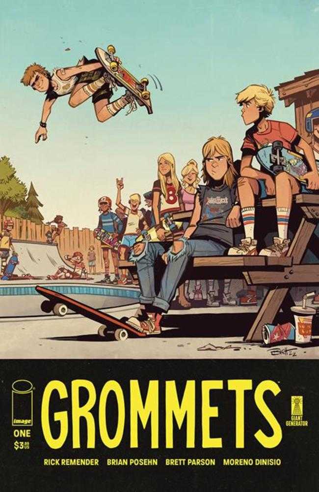 Grommets #1 (Of 7) Cover A Brett Parson