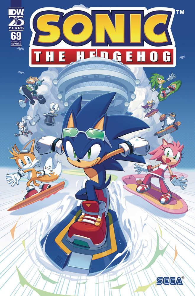 Sonic The Hedgehog #69 Cover A (Kim) – Superscript Comics and Games