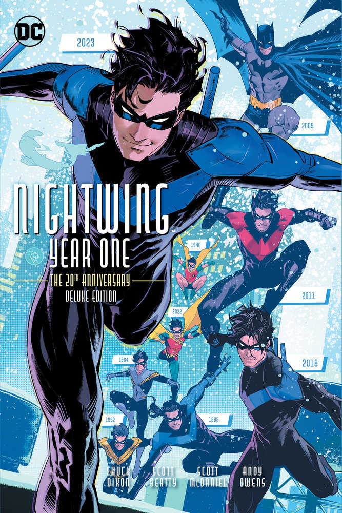 Nightwing Year One 20th Anniversary Deluxe Edition Hardcover Direct Market Exclusive Dan Mora Variant Edition