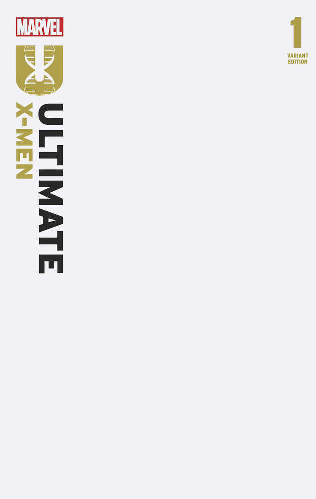 Ultimate X-Men #1 4TH Printing Blank Cover Variant