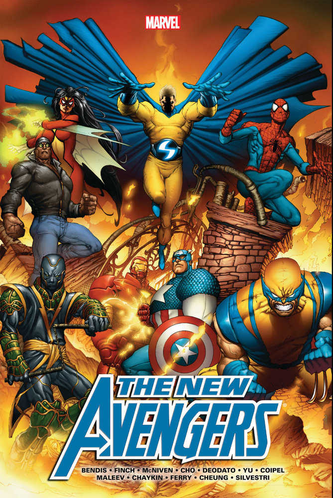 New Avengers Omnibus Hardcover Volume 01 New Printing Direct