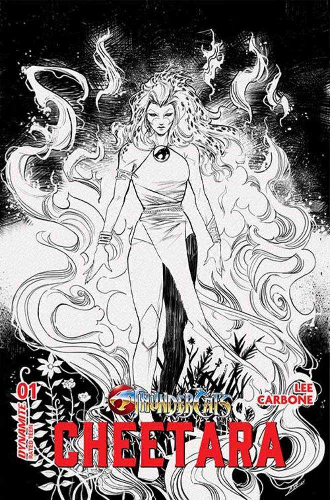 Thundercats Cheetara #1 Cover Z 10 Copy Foc Variant Edition Lee Line Art