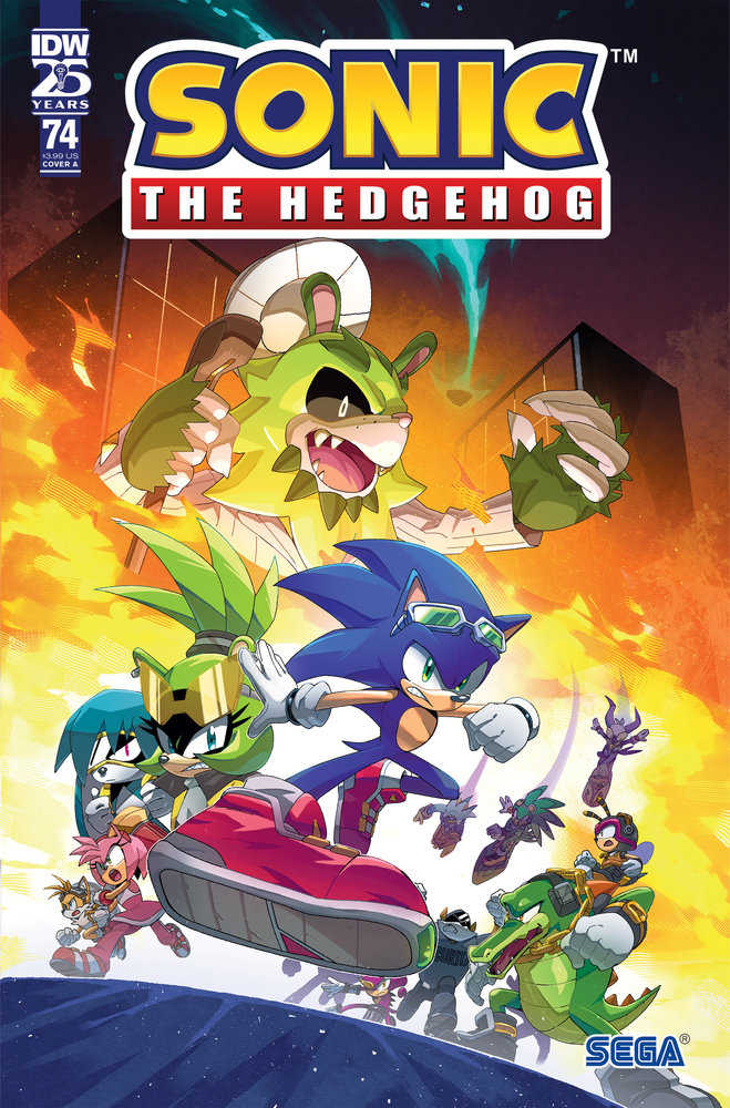Sonic The Hedgehog #74 Cover A (Arq) – Superscript Comics and Games