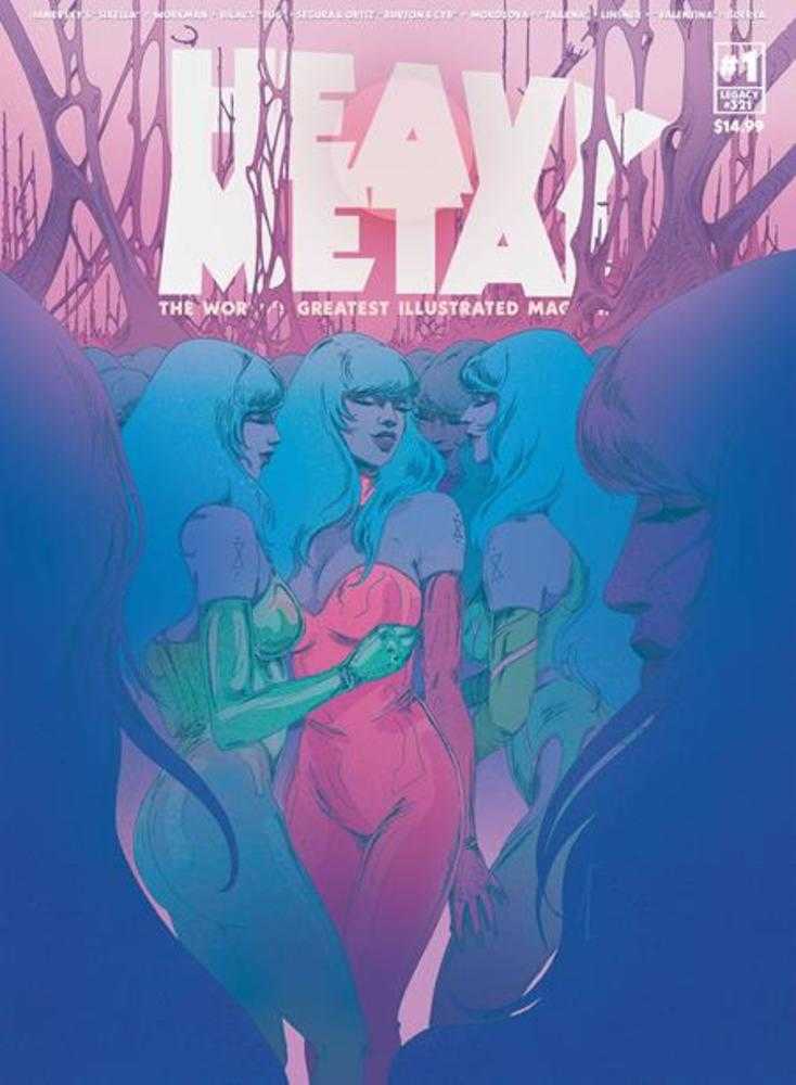 Heavy Metal Magazine #1 Cover E Janevsky Sixella (Mature)