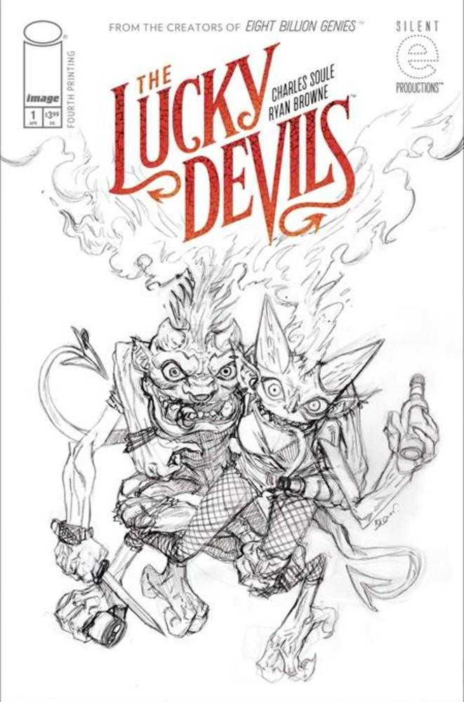 Lucky Devils #1 (Of 9) 4TH Printing Cover A Ryan Browne (Mature)