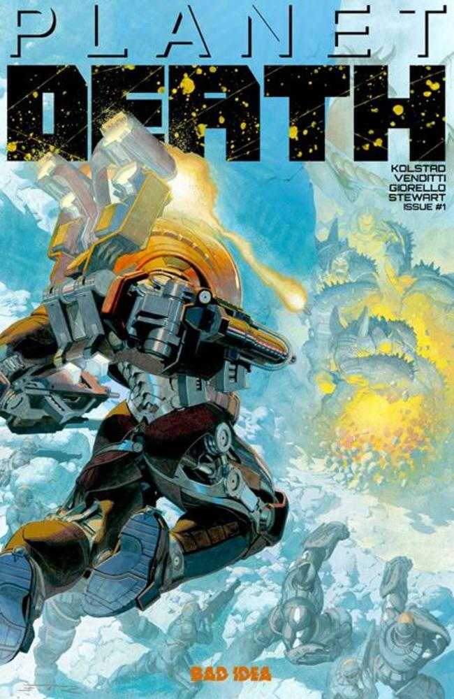 Planet Death #1 (Of 4) Cover D Inc 1:20 Esad Ribic Variant