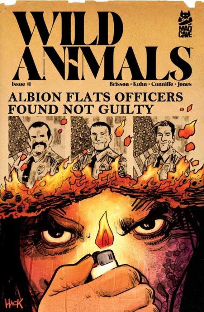 Wild Animals #1 (Of 5) Cover B Robert Hack Variant