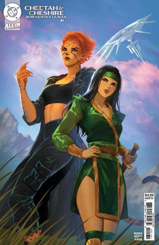 Cheetah And Cheshire Rob The Justice League #1 (Of 6) Cover C Lesley Leirix Li Card Stock Variant