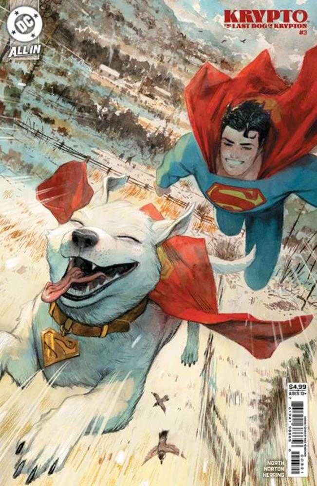 Krypto The Last Dog Of Krypton #3 (Of 5) Cover B Niko Henrichon Card Stock Variant