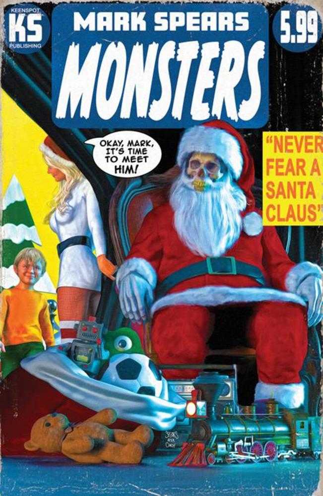 Mark Spears Monsters #4 2nd Print Cover A Mark Spears Witching Hour Homage