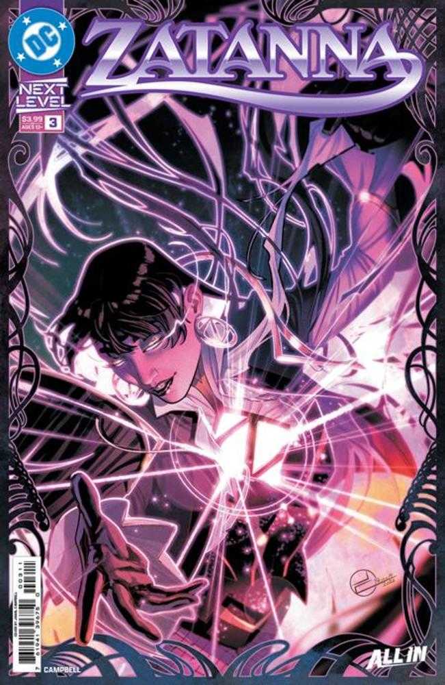Zatanna (2026) #3 Cover A Jamal Campbell – Superscript Comics and
