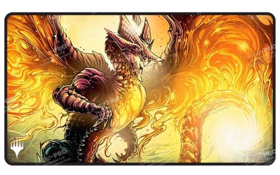 Magic the Gathering CCG: Return to Tarkir Black Stitched Playmat Abzan