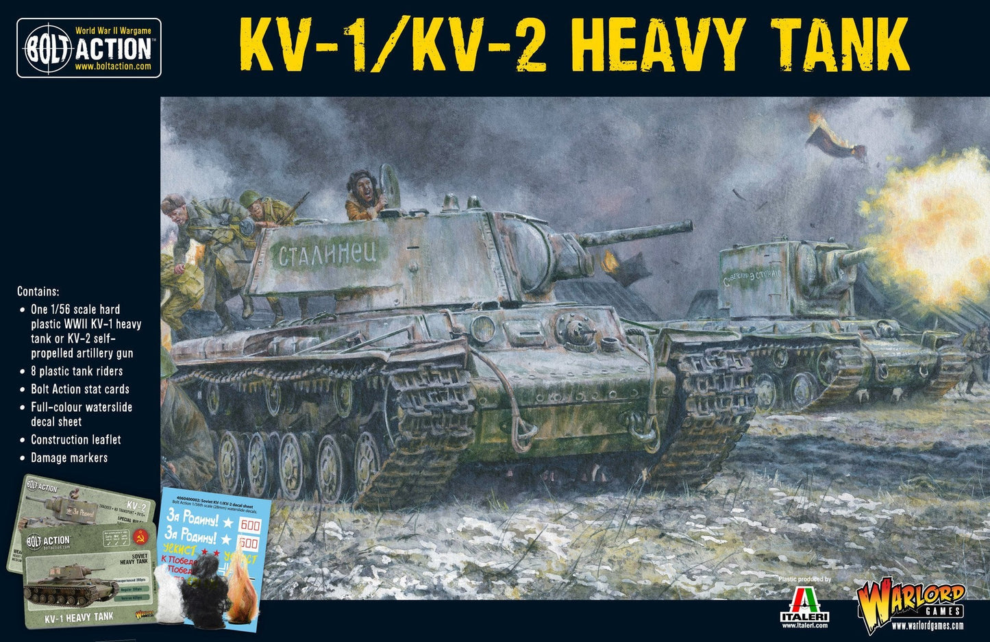 Bolt Action: Soviet Army - KV-1/2 Heavy Tank