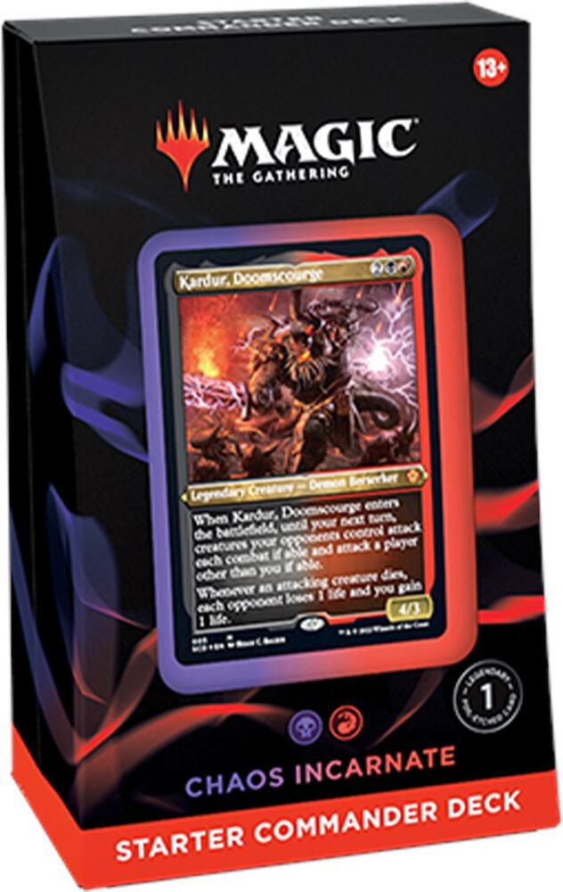 Chaos Incarnate Starter Commander Deck Magic: The Gathering
