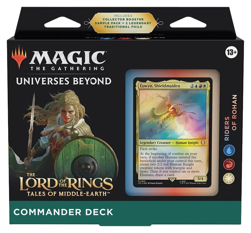 Riders of Rohan Magic the Gathering TCG Lord of the Rings Tales of the Middle-Earth Commander Deck