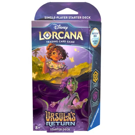 Ursula`s Return Amber/Amethyst Starter Deck Disney Lorcana TCG