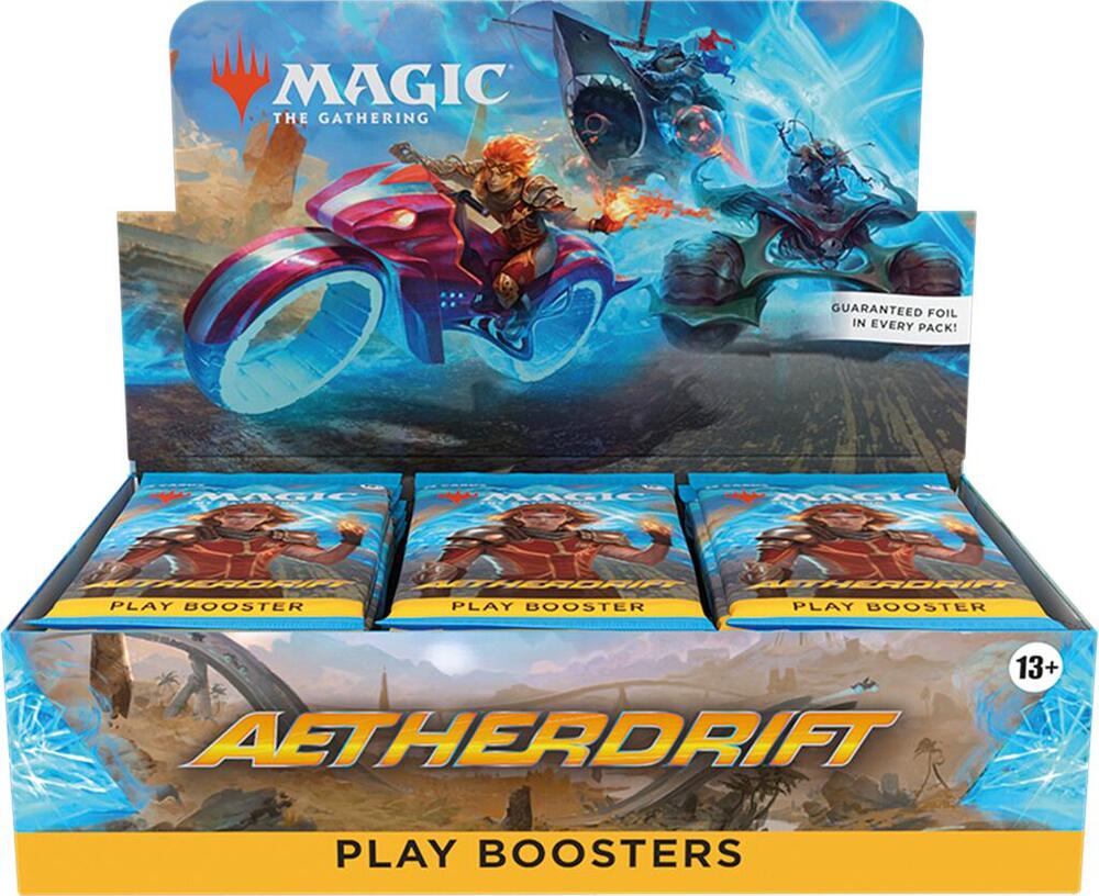 Magic the Gathering CCG: Aetherdrift Play Booster Display