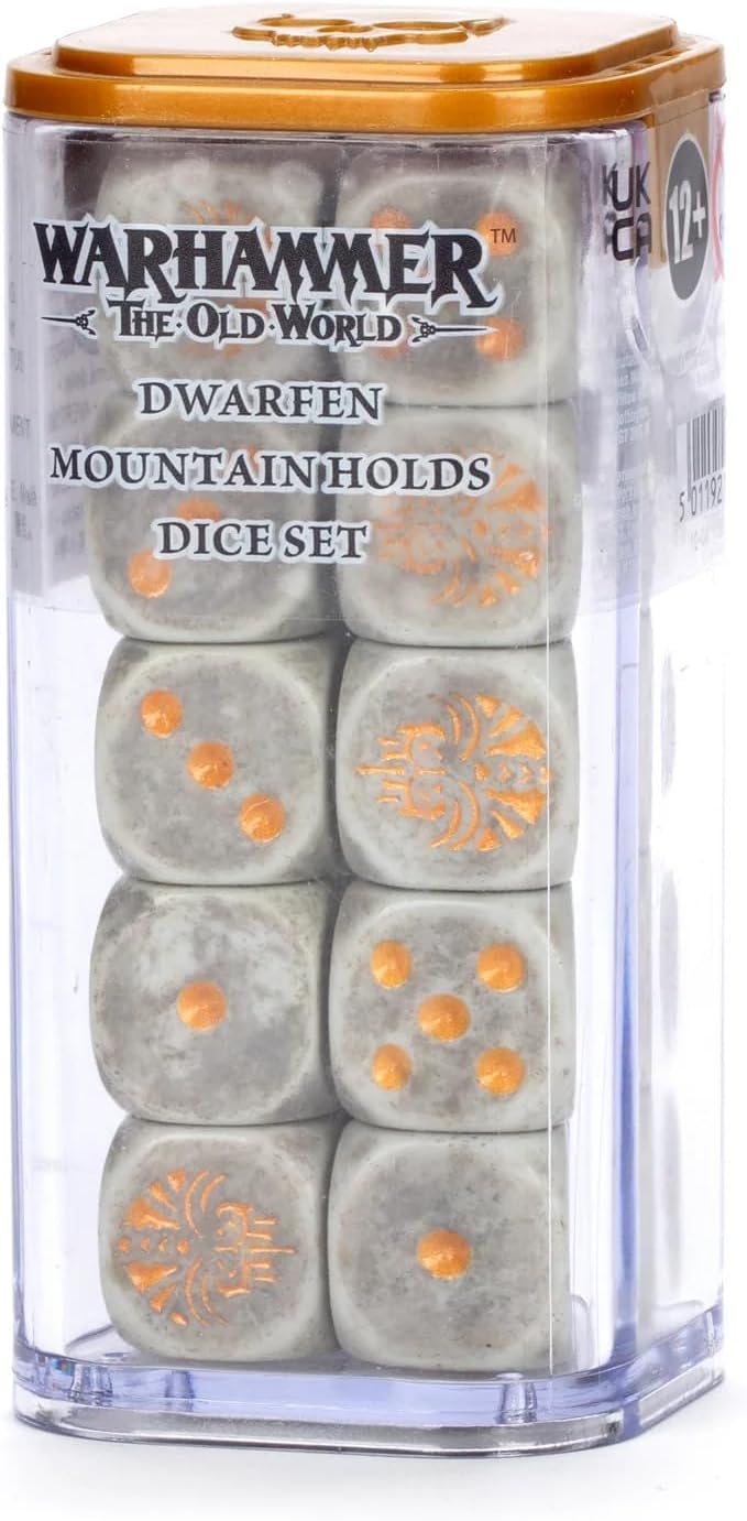 Warhammer Old World: Dwarfen Mountain Holds - Dice