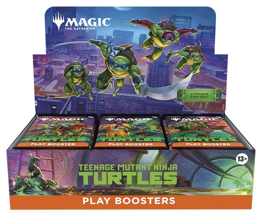 Magic the Gathering: Teenage Mutant Ninja Turtles: Play Booster: Display
