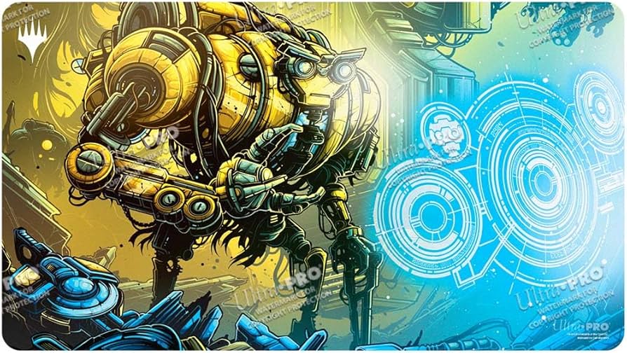 Magic the Gathering CCG: Multiplanar Race Set Playmat Borderless Racer 6