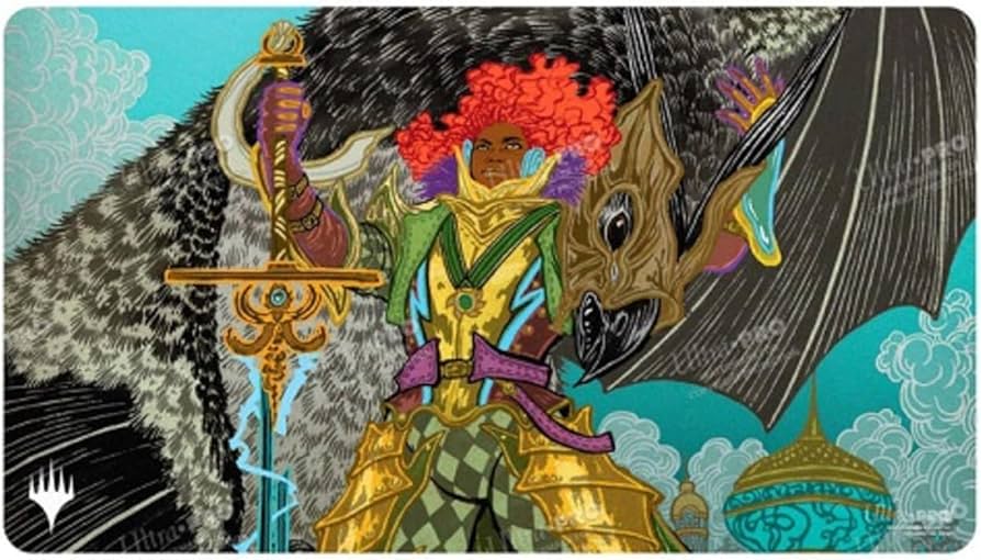 Magic the Gathering CCG: Multiplanar Race Set Playmat Borderless Racer 9