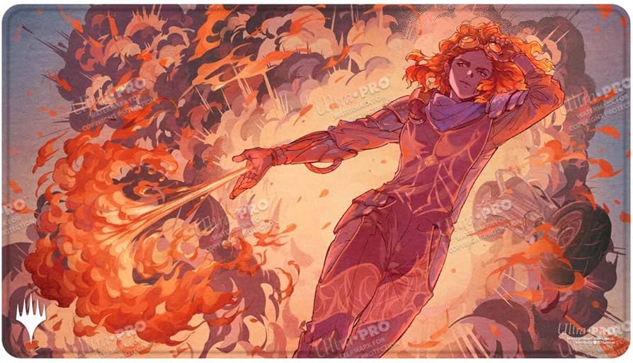 Magic the Gathering CCG: Multiplanar Race Set Stitched Edge Playmat Special Guest