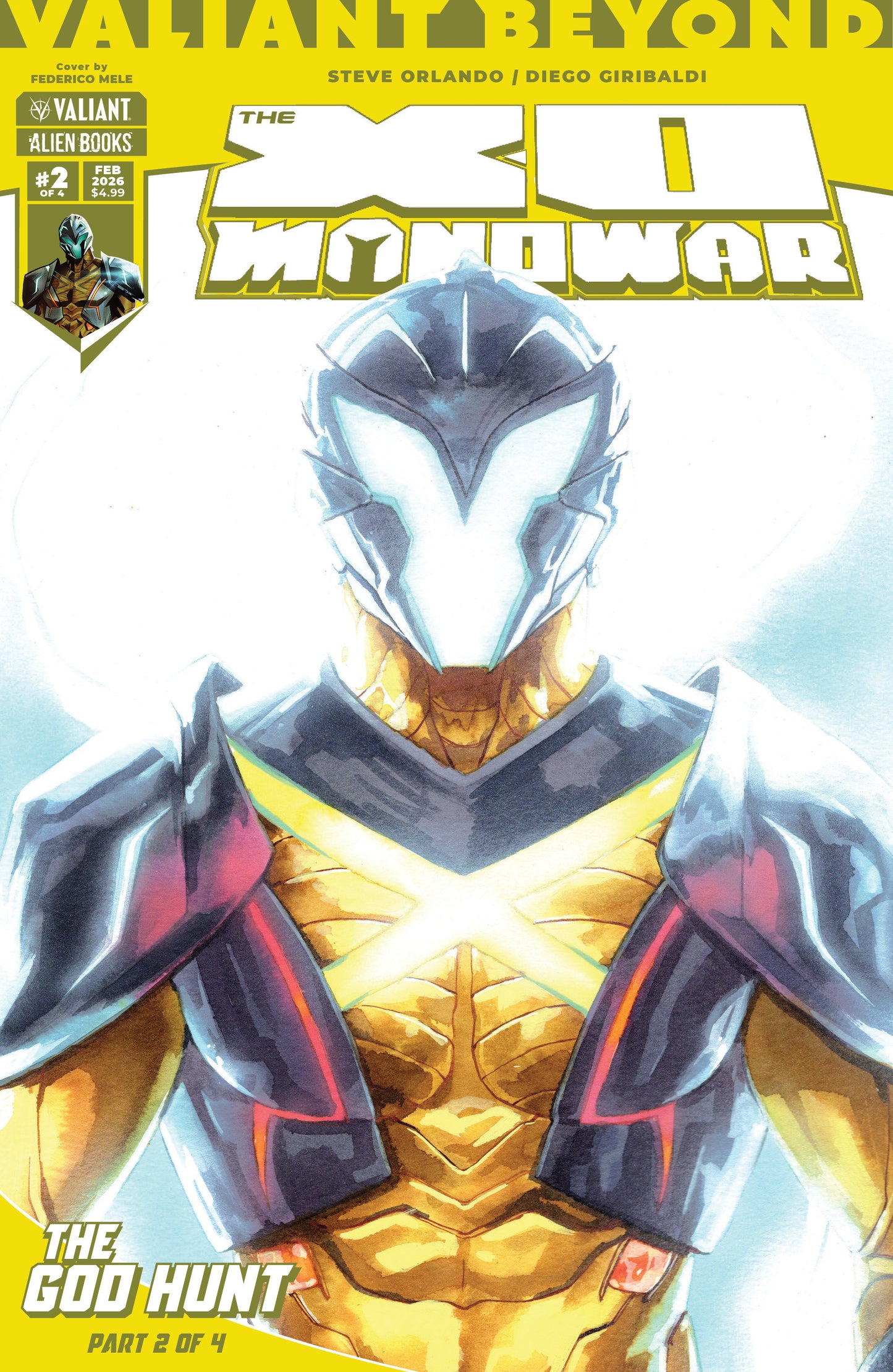 Valiant Beyond: The X O Manowar #6 The God Hunt #2 Variant B (Mele)