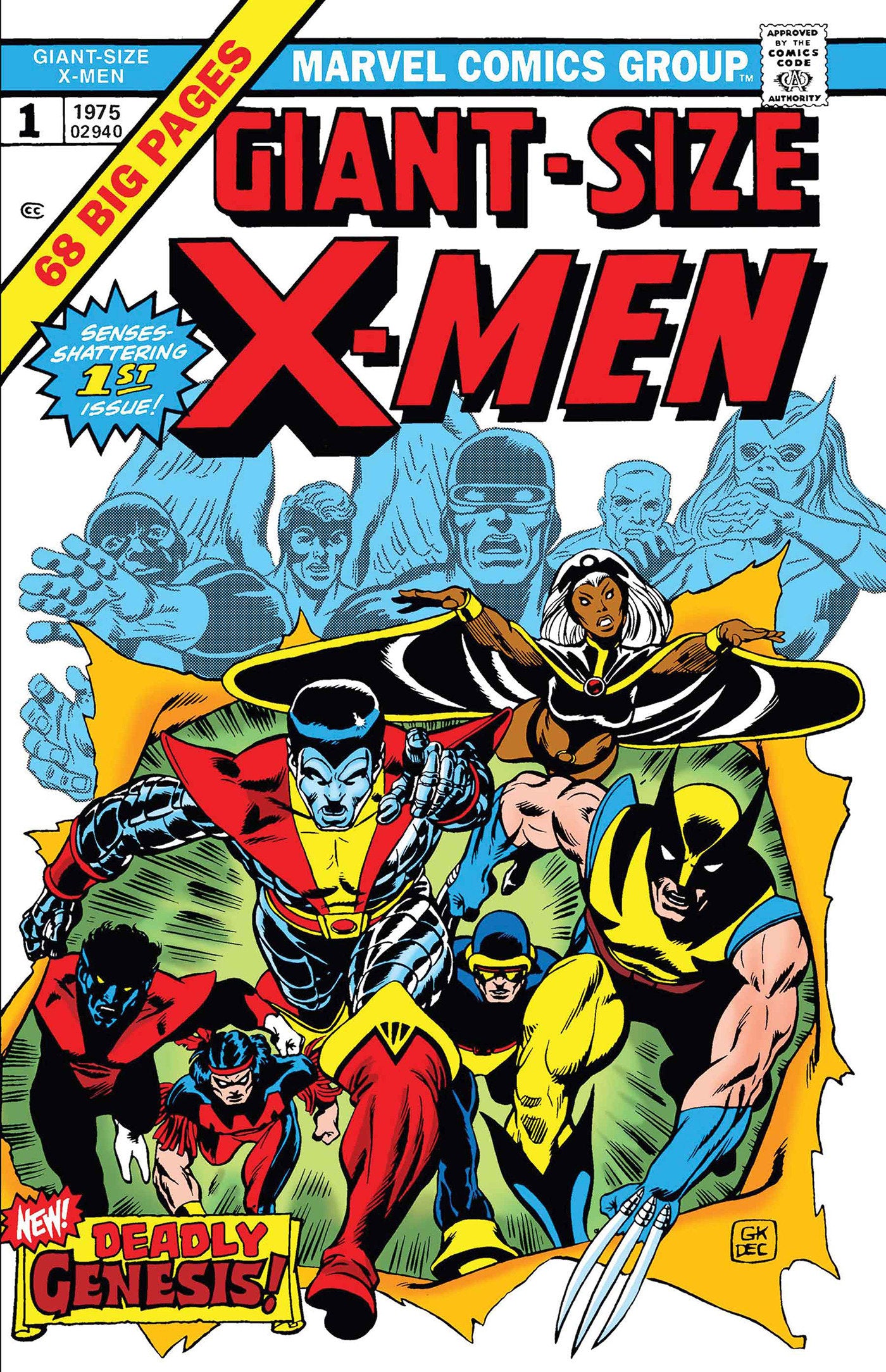 Giant-Size X-Men By Gil Kane Poster – Superscript Comics and Games