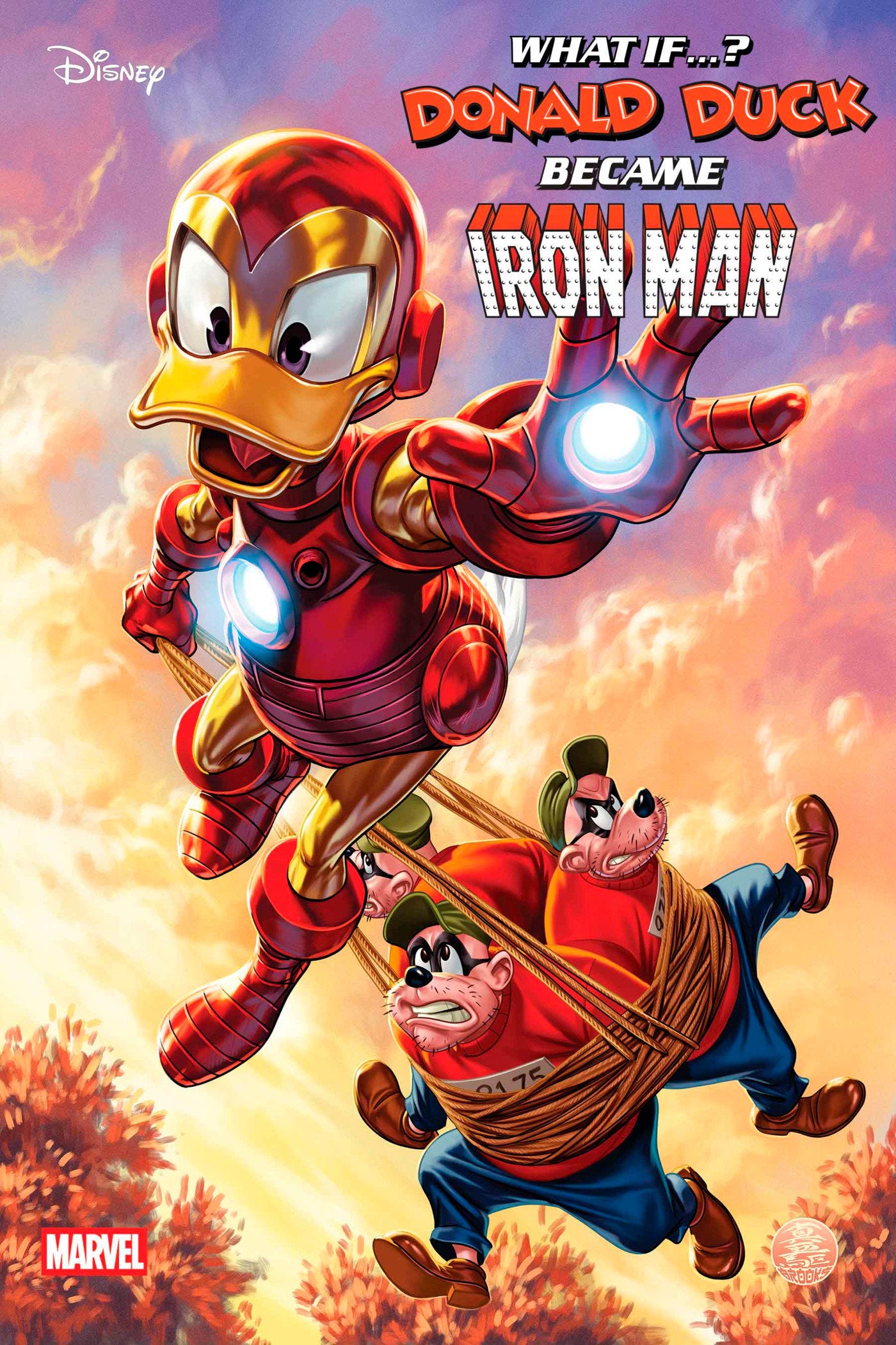 Marvel & Disney: What If...? Donald Duck Became Iron Man #1 Mark Brooks Variant