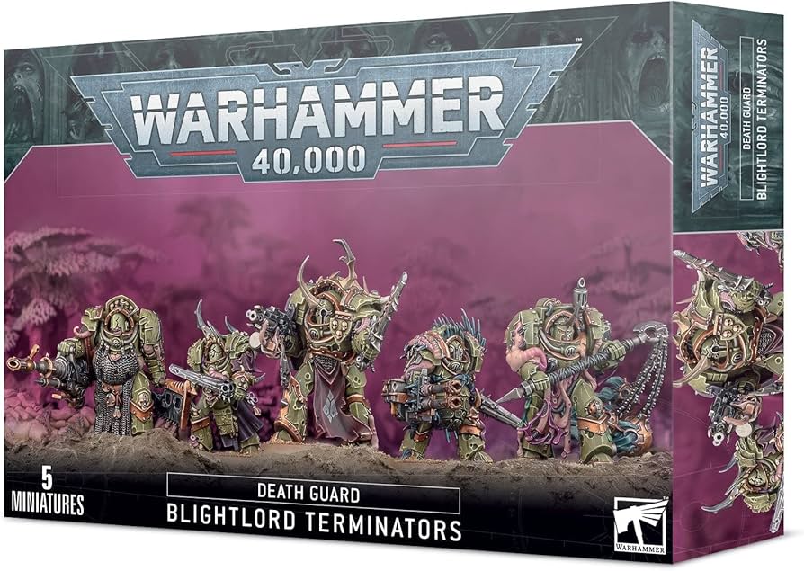 Warhammer 40K: Death Guard: Blightlord Terminators