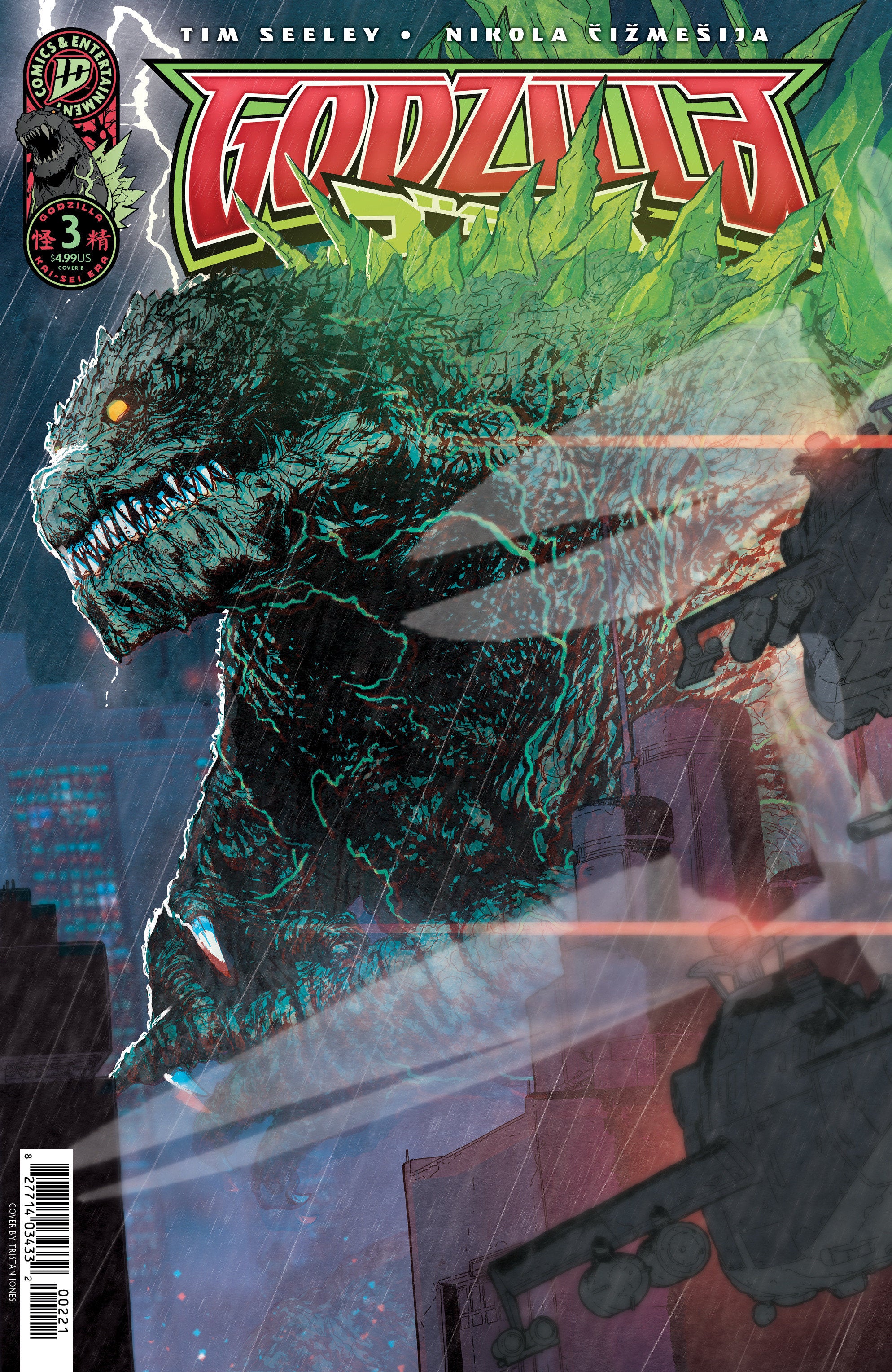 Godzilla [Kai Sei Era] #3 Variant B (Jones) – Superscript Comics and Games