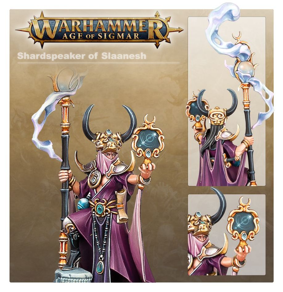 Age of Sigmar: Hedonites of Slaanesh: Shardspeaker of Slaanesh