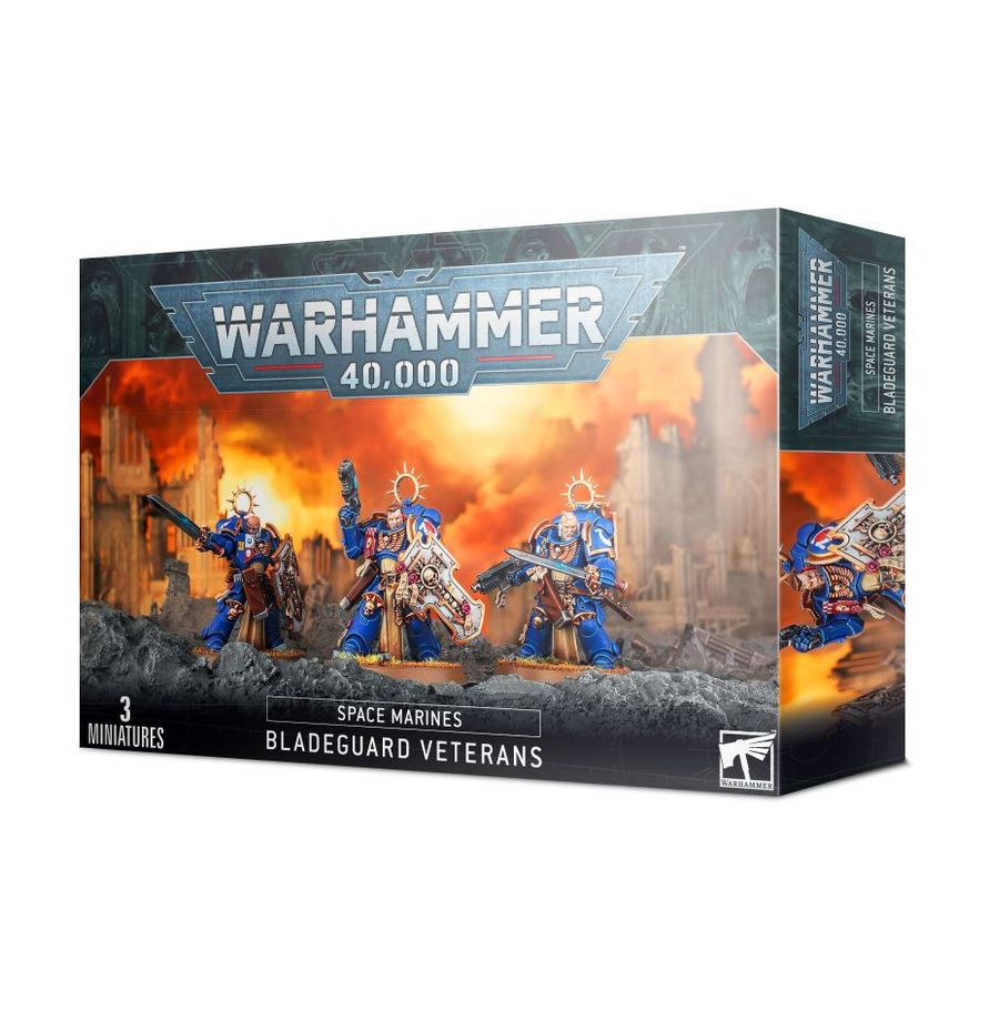 Warhammer 40K: Space Marines: Bladeguard Veteran Squad