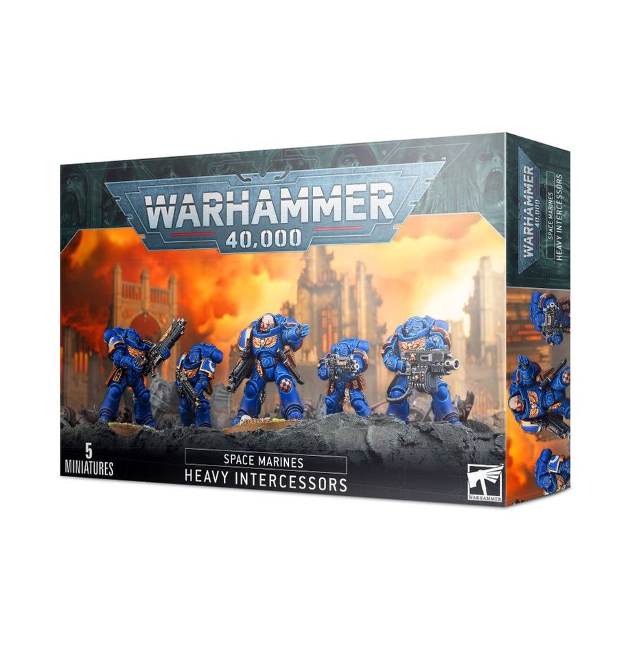 Warhammer 40K: Space Marines: Heavy Intercessor Squad