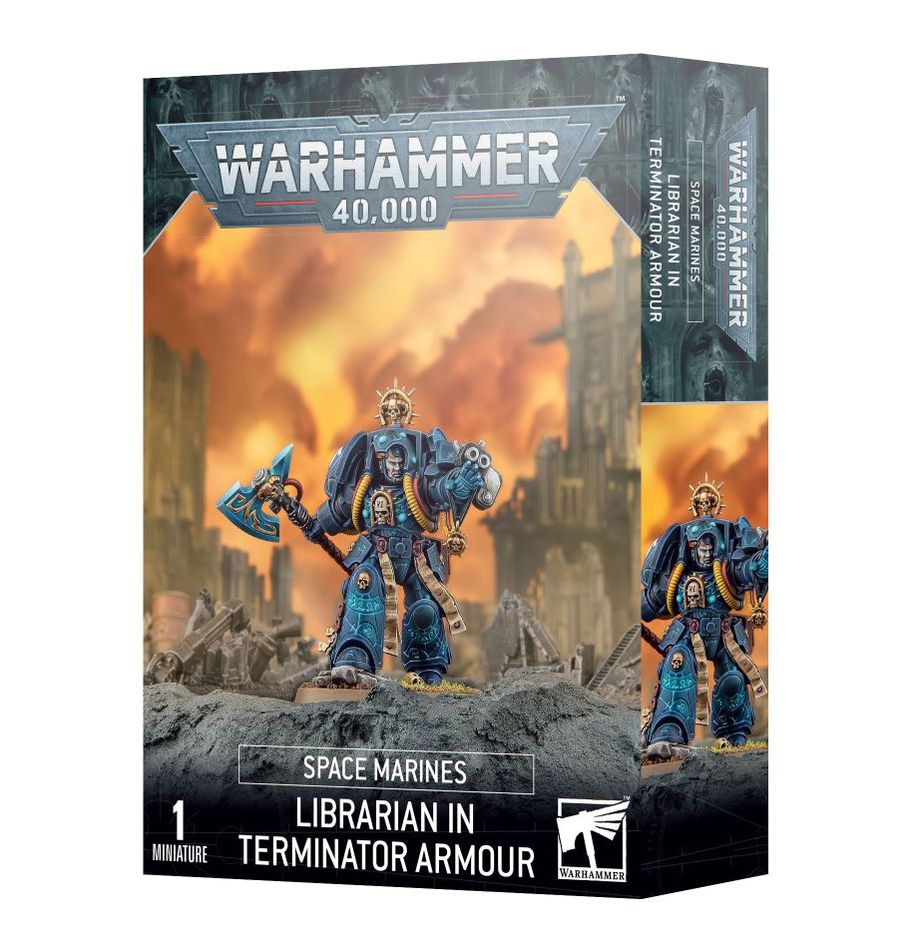 Warhammer 40K: Space Marines: Librarian in Terminator Armour