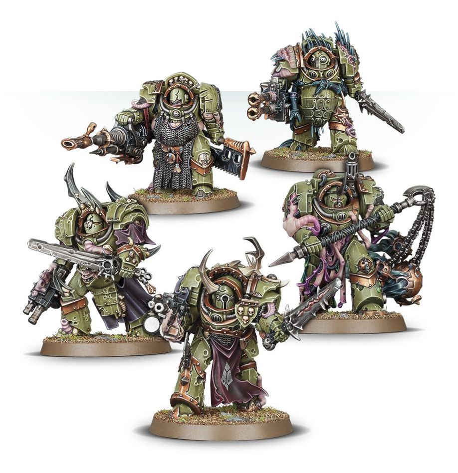 Warhammer 40K: Death Guard: Blightlord Terminators