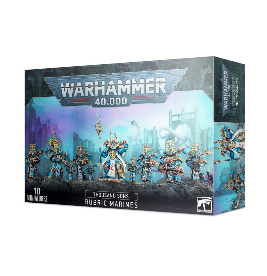 Warhammer 40K: Thousand Sons: Rubric Marines