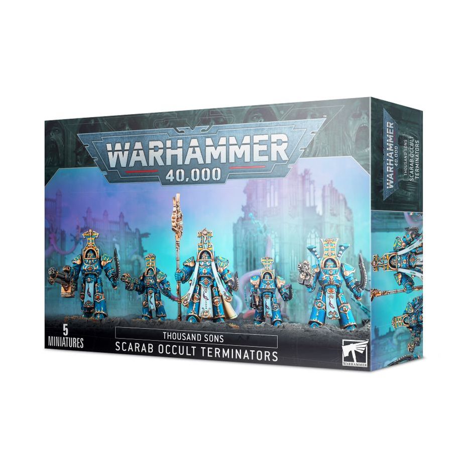 Warhammer 40K: Thousand Sons: Scarab Occult Terminators