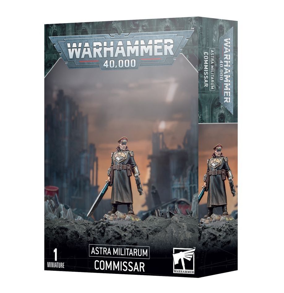 Warhammer 40K: Astra Militarum: Commissar