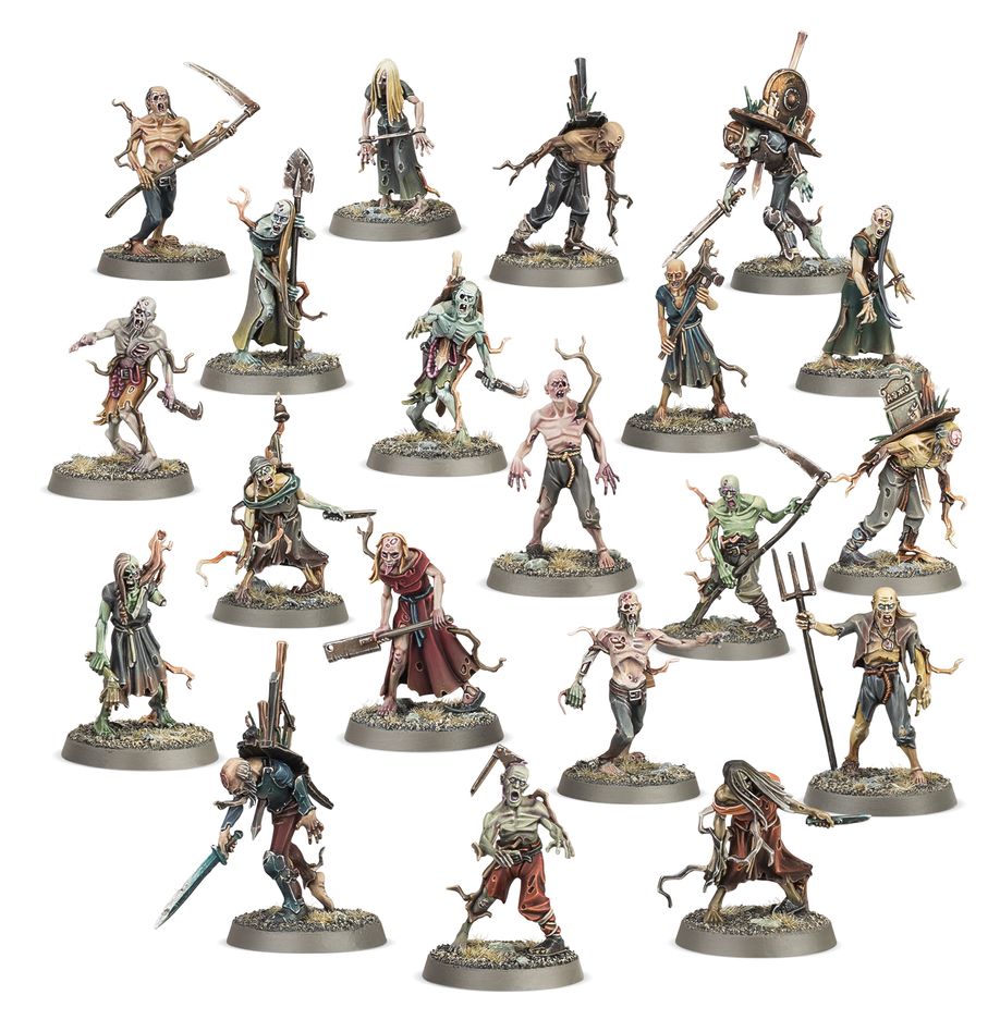 Warhammer Age of Sigmar: Soulblight Gravelords: Deadwalker Zombies