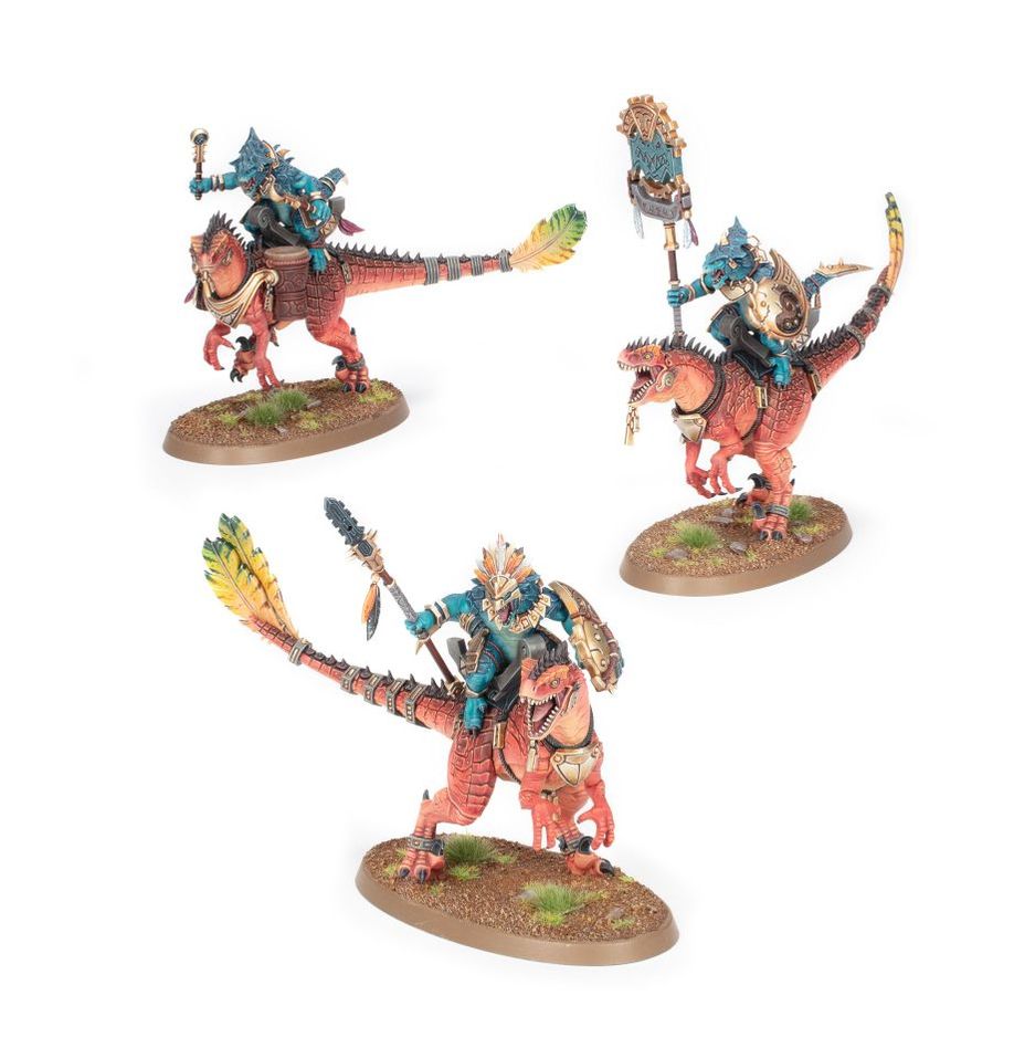 Warhammer Age of Sigmar: Seraphon: Aggradon Lancers