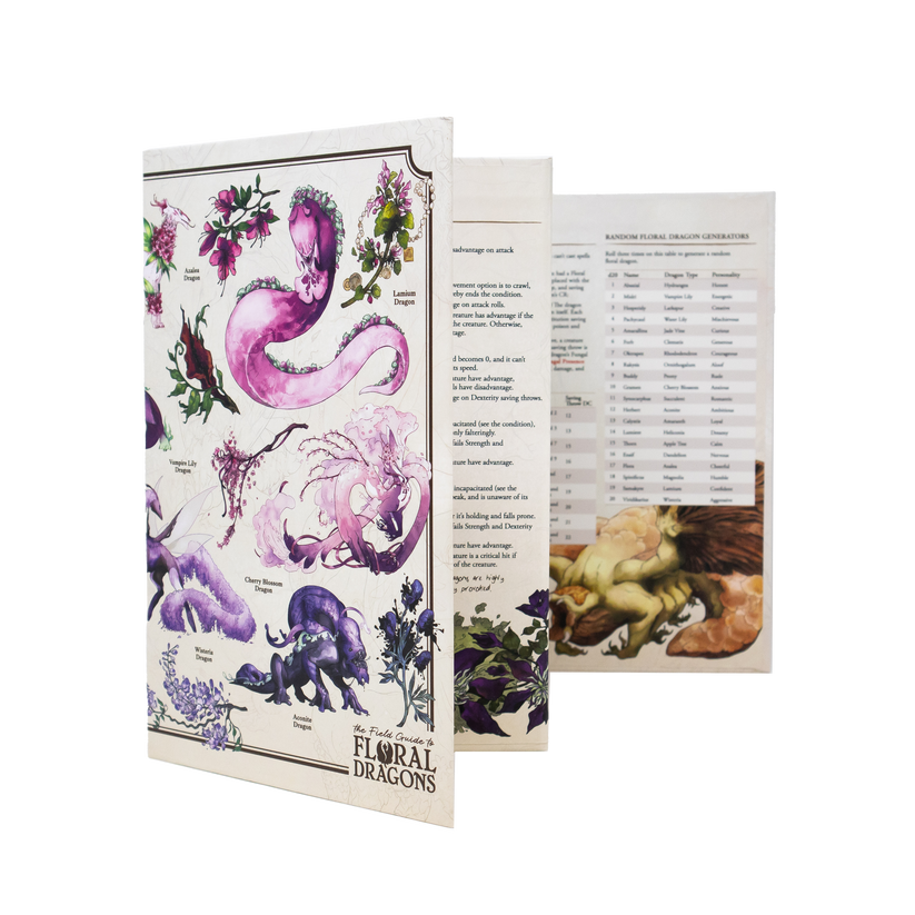 The Field Guide to Floral Dragons (5E D&D): Box Set